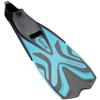 Seac Azzurra Snorkeling Fins - Blue, 44/45 view 2