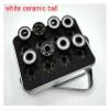 DNRJEWTA Roller Skate Bearing 16pcs BSB Swiss Speed Bearing 608 Fast White Ceramic Balls Roller Skates Inline Skating Skateboard BSB Bearing Ceramica Skating Shoe Bearings view 2