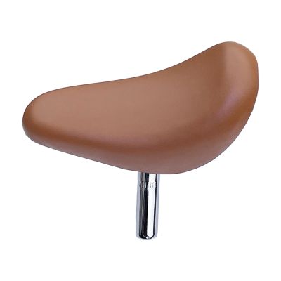 B Baosity Bike Saddle for Kids Accessories Soft PU Seat Padding Seat Cushion Replacement Bicycle Saddle for Boys Girls Cycling Tricycle, 24cmx11cmx11.5cm, Brown