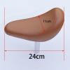 B Baosity Bike Saddle for Kids Accessories Soft PU Seat Padding Seat Cushion Replacement Bicycle Saddle for Boys Girls Cycling Tricycle, 24cmx11cmx11.5cm, Brown view 3