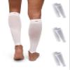 DANISH ENDURANCE Calf Compression Sleeve, 21-26 mmHG, Recovery & Sport, Unisex, 1 or 3 Pack, White, Small view 1