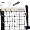 Tournament Court Equipment Pickleball Package  Black (Includes Standard Size Net, Surface Mount Posts, Center Strap and Pipe Anchor) view 1