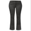 Design by Olivia Women's High Waist Comfy Stretchy Bootcut Trouser Pants Heather Charcoal 1XL view 1