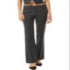 Design by Olivia Women's High Waist Comfy Stretchy Bootcut Trouser Pants Heather Charcoal 1XL view 2