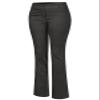 Design by Olivia Women's High Waist Comfy Stretchy Bootcut Trouser Pants Heather Charcoal 1XL view 4