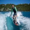 ZUP 4'11" WAKESURF Wakeboard with EVA Foam Grip Pad, Kneeboard, Wakeskate, Water Sports and Surf Board for Beginner and Intermediate Riders, Hornet view 2