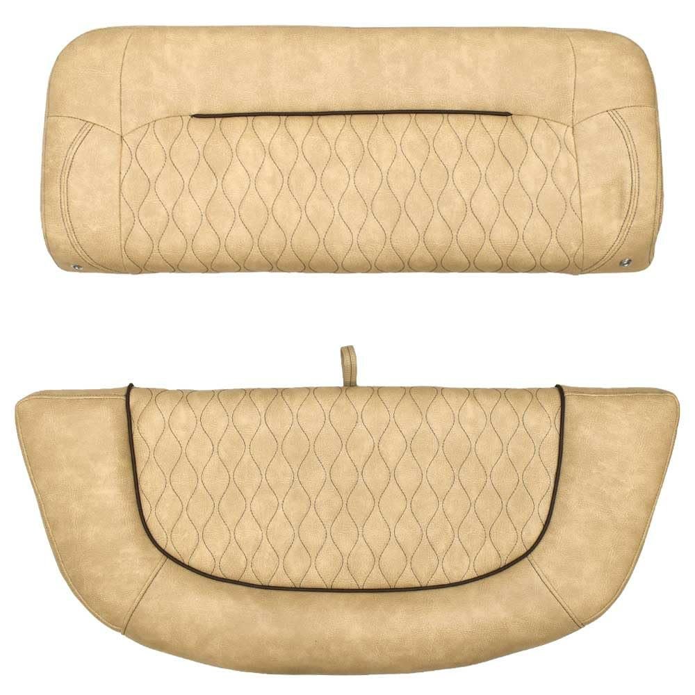 Sportsman Boat Seat Cushions SPORT-181-20-CT | Beige Faux Leather
