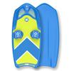 ZUP You Got This Board, All-in-One Kneeboard, Wakeboard, Wakeskate, and Wakesurf Board for All Ages, Available in 160 and 260 Models, Blue/Yellow view 1