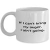 Ice Fishing Coffee Mug Ice Fishing Gift Ice Fisherman Funny Gift Icefisher Present Ice Hole Fishing If I Can't Bring My Auger view 1