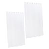 BESPORTBLE 2pcs Blackout Curtains for Windows Taupe Outdoor Privacy Drapes Living Room Decorative Sheers Polyester view 1
