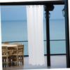 BESPORTBLE 2pcs Blackout Curtains for Windows Taupe Outdoor Privacy Drapes Living Room Decorative Sheers Polyester view 4