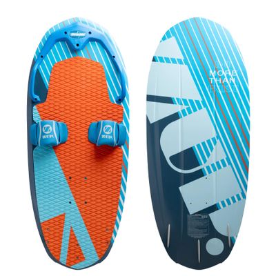 ZUP DOMORE All-Purpose Water Sports Board with Pre-Drilled Foil Mount Hole, Advanced Trainer for Wakeboarding, Kneeboarding, and Water Skiing, 59" x 25" x 4", Classic
