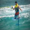 ZUP DOMORE All-Purpose Water Sports Board with Pre-Drilled Foil Mount Hole, Advanced Trainer for Wakeboarding, Kneeboarding, and Water Skiing, 59" x 25" x 4", Classic view 3