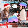 ETEETOW Adjustable Gradient Color Kids/Toddler Bike Helmet for 1-2-3-5-8-14 Years Boys Girls,Skateboard Helmet with Knee and Elbow Pads Wrist Guard Roller Skates,Cycling,Skating Scooter Longboard view 2