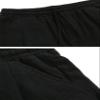 HangNiFang Men's Carpi Shorts Summer Long Linen Shorts Below Knee 3/4 Capri Pants with Pockets(0587-BlackX1-XL) view 3
