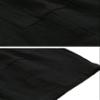HangNiFang Men's Carpi Shorts Summer Long Linen Shorts Below Knee 3/4 Capri Pants with Pockets(0587-BlackX1-XL) view 4