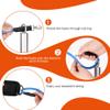 Hikeen Resistance Bands for Baseball, Baseball Resistance Trainer Kits with Interchangeable Grips to Build Pitching Arm Strength view 2