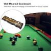 Kqcibz Billiards Scoreboard Wall Mounted Scoreboard Snooker Scoreboard Stained Wood Score Board Black view 4
