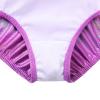 BAOHULU Gymnastics Leotard for Girls Kids Sparkle One Piece Practice Dance Outfit 5-14 Years B293_BlackPurple_10A view 3