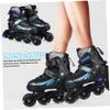 VANZACK 1pair Inline Skates for Adults and Boys and Girls s Comfortable and Stable Design for Inline Hockey and Recreational Skating Includes Storage Bag view 4