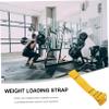Anneome Heavy Duty Loading Strap Dumbbell and Barbell Accessories for Lifting Easy to Install Vibrant for Organized Gym Storage view 3