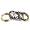 DEVPSISR 15pcs Trigger Spring O Rings Round,Metal Keychain Ring Round Carabiner Clips for Keyrings Buckle, Bags,Purses (Gold, 1 inch)(Gold,1 1/2 inch) view 4