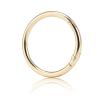 DEVPSISR 15pcs Trigger Spring O Rings Round,Metal Keychain Ring Round Carabiner Clips for Keyrings Buckle, Bags,Purses (Gold, 1 inch)(Gold,1 inch) view 1
