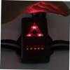 Parliky Night Running Light Chest Flashlight Rechargeable Warning Taillight for Cycling view 3