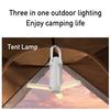 Folding Outdoor Camping Lights Large-Capacity Lighting, Portable, Rechargeable, USB, Hanging Tent Camping Lights view 4
