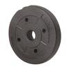 Parliky 2pcs Plastic Coated Dumbbell Plates Each Weight Accessories for Home and Gym Easy to Install Compatible Standard Bars Diameter view 1