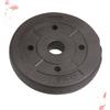 Parliky 2pcs Plastic Coated Dumbbell Plates Each Weight Accessories for Home and Gym Easy to Install Compatible Standard Bars Diameter view 2