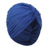 Beisto Swim Cap Women Adult Swim Turban Bathing Caps for Women Swimming Cap for Women Long Hair Lycra Swim Cap Waterproof, Dark blue view 4
