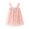 Baby Girl Tutu Dress Summer Toddler Slip Tulle Fairy Dresses Fancy Birthday Clothes Princess Party (Pink, 12-18 Months) view 1