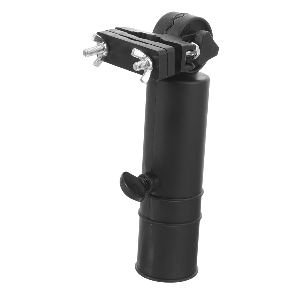 VANZACK Golf Trolley Umbrella Holder Stand for Golf Bags Carts More Multi-functional Design for Weather Use Easy to Install Umbrella Rack