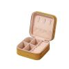 WAOCEO Jewelery Box Women's Necklace Ring Earrings Travel,Zipper Square Jewelry Storage Case Jewellry Organizer Case (Color : 01) view 1