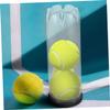 Anneome 5pcs PVC Tennis Tube Black Lid Multi-Function Balls Container for Women view 3