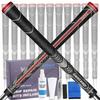 Geoleap Golf Grips Set of 13 - All-weather Performance, Cross Corded Rubber Technology, Black-Pro Kit (13 Grips with All Repair Kits) view 1