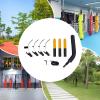 Wing Chun Dummy Arms Adjustable Height Wing Chun Training Equipment for Mixed Martial Arts Training Wall Mounted Kong Fu Training Tools for 5.9in Diameter Tree Hard Object view 4