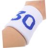 NineFit Basics Elastic Cotton Wristband 1 Pair Sports Wristbands for Football Basketball Running Comfortable Sweatbands for Wrist Support view 2