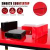 INNOLIFE Professional Arm Wrestling Battle Table, Arm Strength Training Equipment Competition Training Arm Wrestling Table for Use in Home Gym, Red view 4