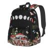 ACDRUING Mushroom Waterproof Backpack Adjustable Shoulder Straps Bag Large Capacity Casual Daypack Bookbag For Travel Work view 1