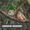 FONDOTIN Bird Feeder for Outdoors Hanging Hummingbird Feeder for Garden Easy to Clean and Refill for Attracting Wild Birds to Your Backyard view 2