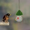 FONDOTIN Bird Feeder for Outdoors Hanging Hummingbird Feeder for Garden Easy to Clean and Refill for Attracting Wild Birds to Your Backyard view 4