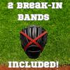 Worldwide Aromas Baseball Glove Break-in Oil Kit with Microfiber Wipe & Break in Bands - Easy Conditioning Formula for Softball & Baseball Mitts, Large 8oz Bottle view 4