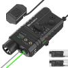 Mlok/Picatinny Mounted Tactical Light Green Laser Infrared(IR) Laser Combo view 1
