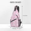 HDAODNM Golf Shoulder Bag Sprot Sling Backpack Daypack Casual Backpack Hiking Bag Golf Backpack Bag view 3