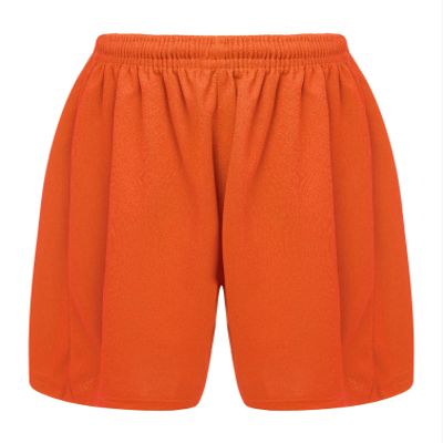 YiZYiF Kids Boys Athletic Shorts Solid Color Running Basketball Bottom Girls Gym Training Sports Shorts Trunks Orange 11-12 Years