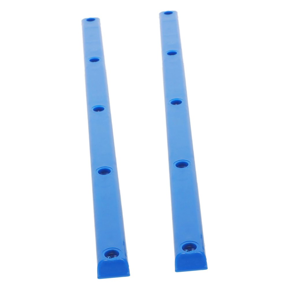VANZACK 2pcs Skateboard Rails for Deck Sturdy Plastic Riser Grind Rail Wear-Resistant Accessories