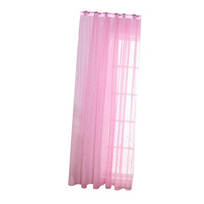 Cabilock Star Pattern Sheer Curtains for Living Room 100x200cm Window Voile Drapes Lightweight Fabric Hook for Bedroom and Home Decor