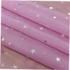 Cabilock Star Pattern Sheer Curtains for Living Room 100x200cm Window Voile Drapes Lightweight Fabric Hook for Bedroom and Home Decor view 4